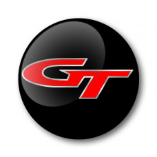 GT Gel Wheel Centre Badge Coloured Inlay